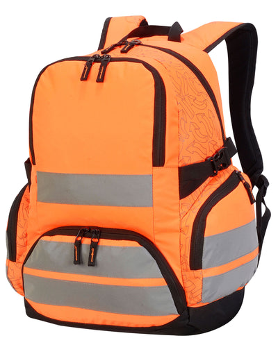 Shugon SH7702 London Hi Vis Backpack - Hi Vis Orange