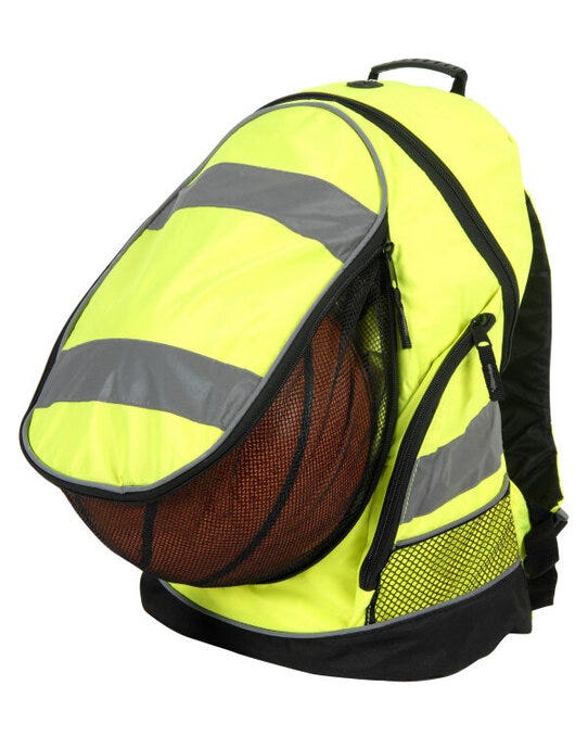 Shugon SH8001 Hi Viz Rucksack - Hi-Vis Yellow