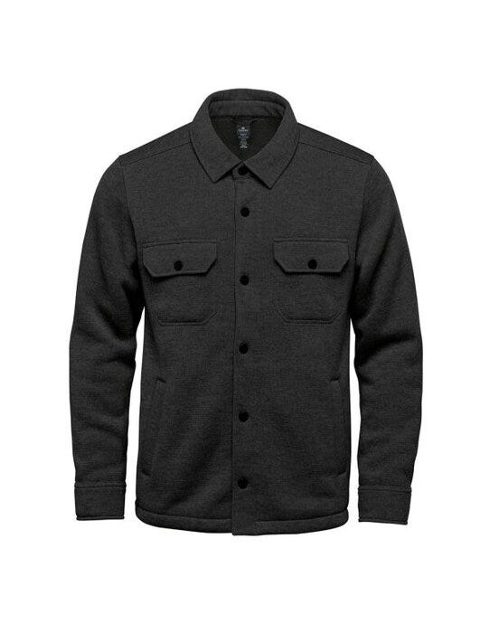 Stormtech SNF-1 Mens Avalanche Fleece Shirt - Black Heather
