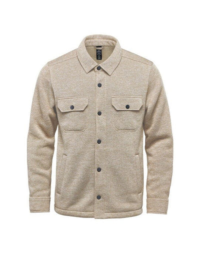 Stormtech SNF-1 Mens Avalanche Fleece Shirt - Oatmeal Heather