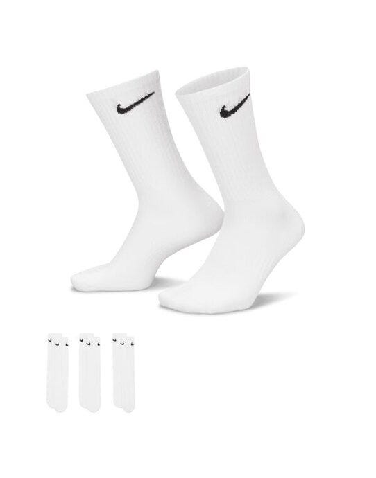 Nike SX7676 Everyday Crew Socks (3 Pairs) - White