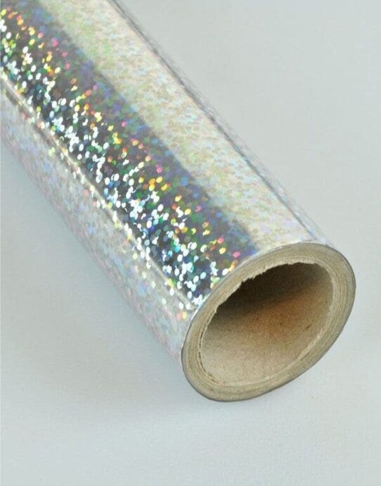 The Magic Touch TFOILMETAL25M Magic Touch T Foil Metallic Film (25M) - Metallic Silver