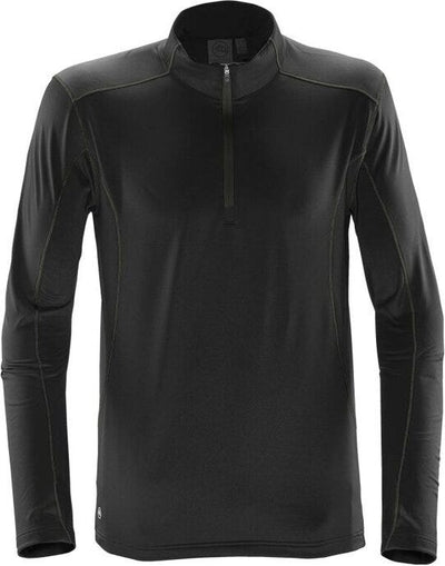Stormtech TFW-1 Mens Pulse Fleece Pullover - Black/Carbon