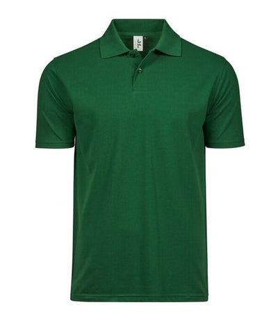 Tee Jays TJ1200 Forest Green plain polo shirt