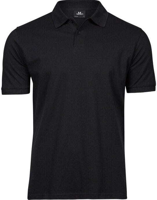 Tee Jays TJ1400 Mens Heavy Polo - Black