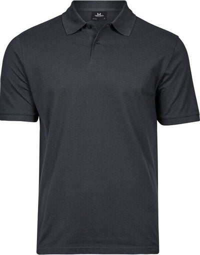 Tee Jays TJ1400 Mens Heavy Polo - Dark Grey