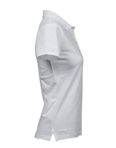 Tee Jays TJ1401 Ladies Heavy Polo - White