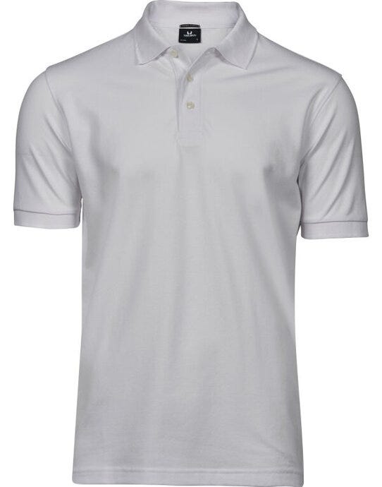 Tee Jays TJ1405 Mens Luxury Stretch Polo - White