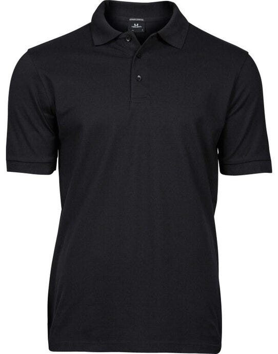 Tee Jays TJ1405 Mens Luxury Stretch Polo - Black
