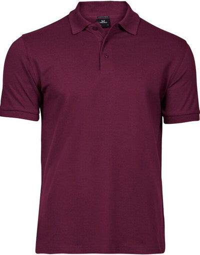 Tee Jays TJ1405 Mens Luxury Stretch Polo - Wine