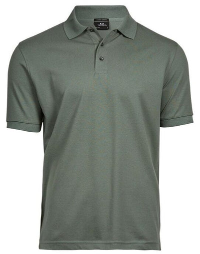 Tee Jays TJ1405 Mens Luxury Stretch Polo - Leaf Green