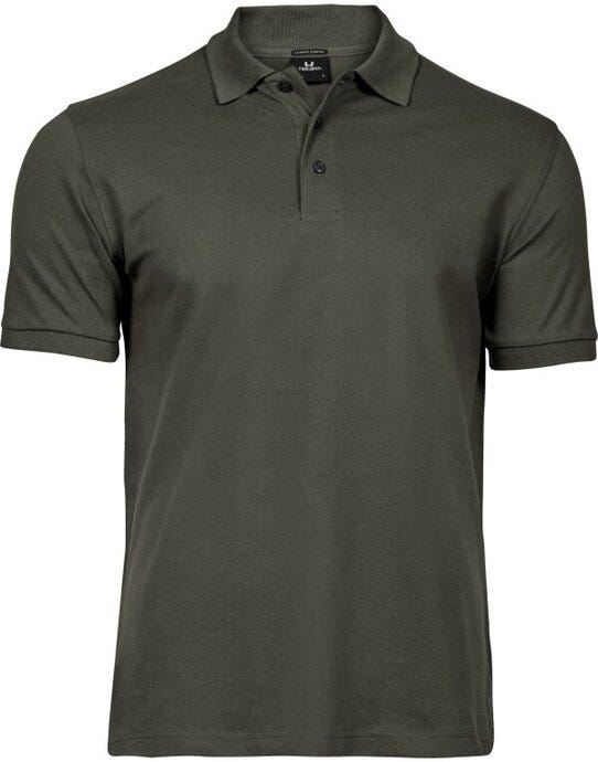 Tee Jays TJ1405 Mens Luxury Stretch Polo - Deep Green