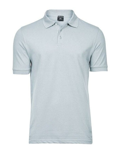 Tee Jays TJ1405 Mens Luxury Stretch Polo - Ice Blue