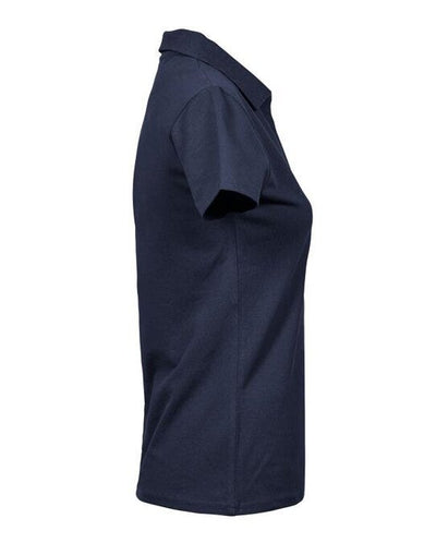 Tee Jays TJ1409 Womens Luxury Stretch V Polo - Navy