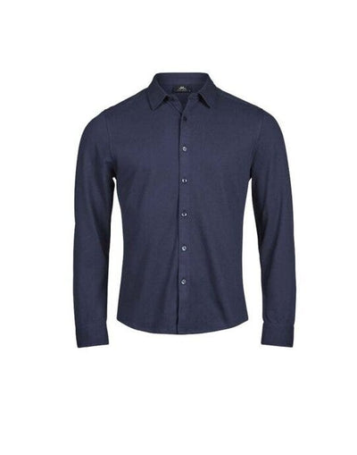 Tee Jays TJ1416 Luxury Stretch Shirt - Navy