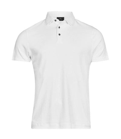 Tee Jays TJ1440 Mens Pima Cotton Polo - White