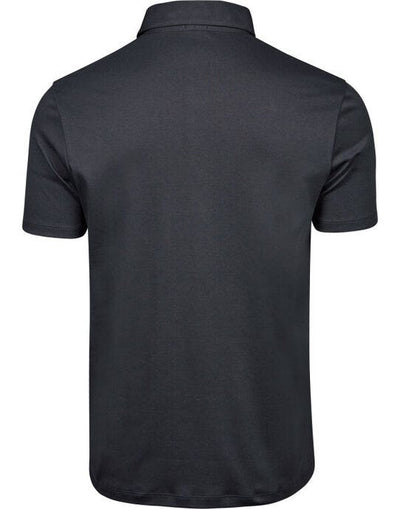 Tee Jays TJ1440 Mens Pima Cotton Polo - Dark Grey