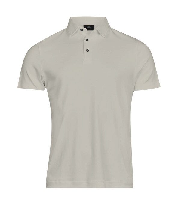 Tee Jays TJ1440 Mens Pima Cotton Polo - Cement