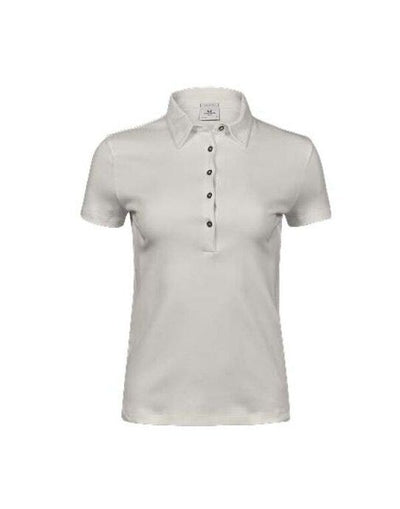 Tee Jays TJ1441 Ladies Pima Cotton Polo - Cement