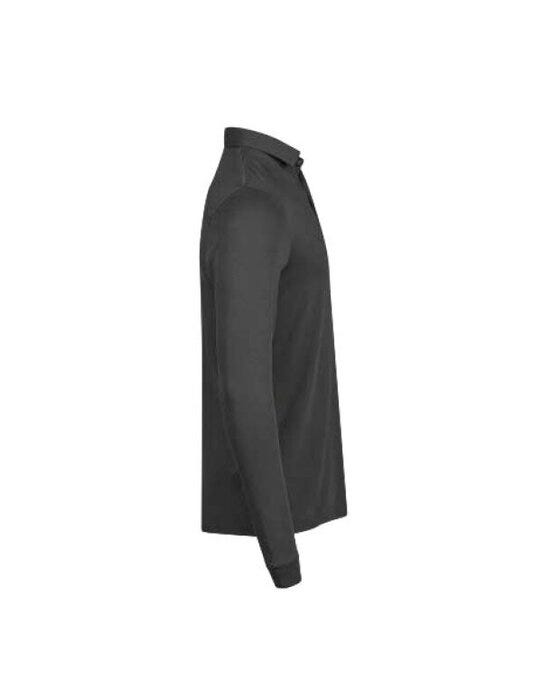 Tee Jays TJ1442 Pima Cotton Long Sleeve Polo - Black