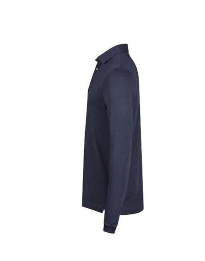 Tee Jays TJ1442 Pima Cotton Long Sleeve Polo - Navy