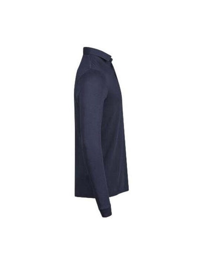 Tee Jays TJ1442 Pima Cotton Long Sleeve Polo - Navy