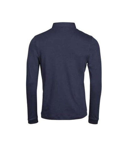 Tee Jays TJ1442 Pima Cotton Long Sleeve Polo - Navy
