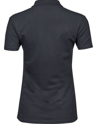 Tee Jays TJ145 Ladies Luxury Stretch Polo - Dark Grey