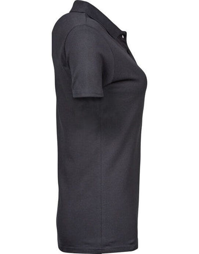 Tee Jays TJ145 Ladies Luxury Stretch Polo - Dark Grey