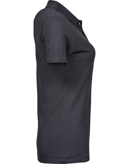 Tee Jays TJ145 Ladies Luxury Stretch Polo - Dark Grey