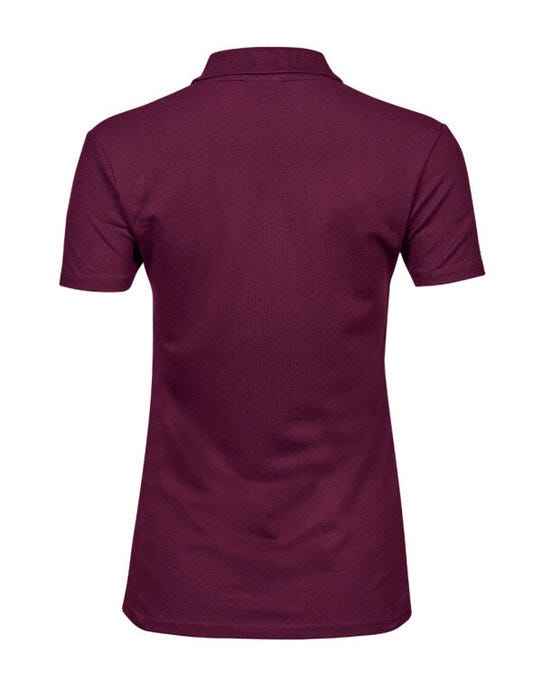 Tee Jays TJ145 Ladies Luxury Stretch Polo - Wine