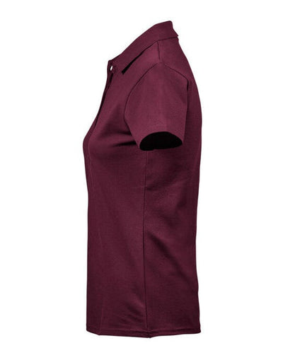 Tee Jays TJ145 Ladies Luxury Stretch Polo - Wine