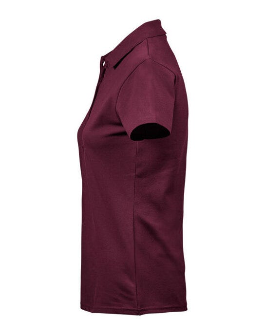 Tee Jays TJ145 Ladies Luxury Stretch Polo - Wine