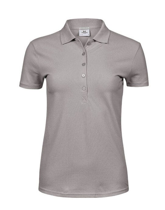 Tee Jays TJ145 Ladies Luxury Stretch Polo - Stone