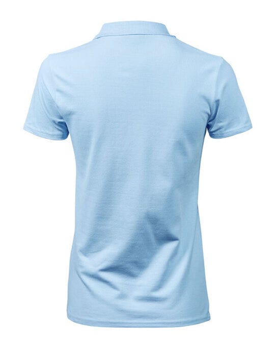 Tee Jays TJ145 Ladies Luxury Stretch Polo - Light Blue