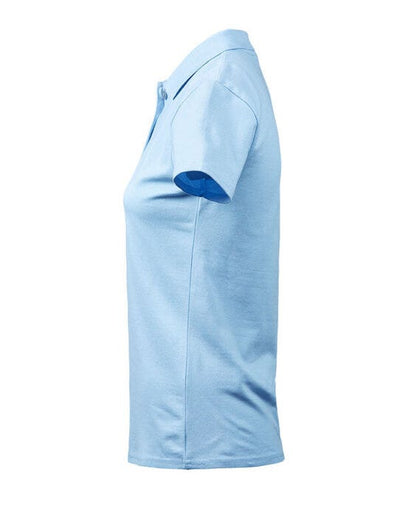 Tee Jays TJ145 Ladies Luxury Stretch Polo - Light Blue