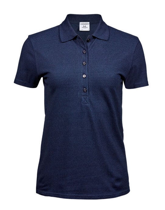 Tee Jays TJ145 Ladies Luxury Stretch Polo - Denim