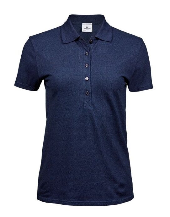 Tee Jays TJ145 Ladies Luxury Stretch Polo - Denim