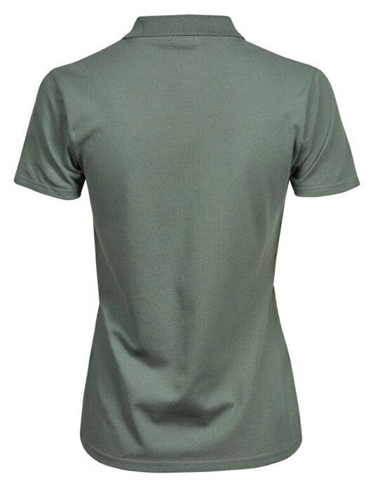 Tee Jays TJ145 Ladies Luxury Stretch Polo - Leaf Green