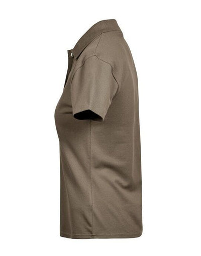 Tee Jays TJ145 Ladies Luxury Stretch Polo - Clay