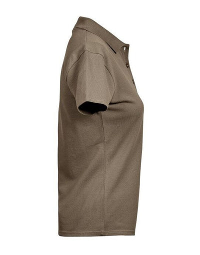 Tee Jays TJ145 Ladies Luxury Stretch Polo - Clay
