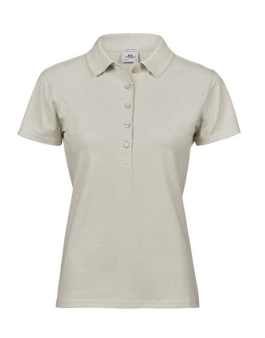 Tee Jays TJ145 Ladies Luxury Stretch Polo - Cement