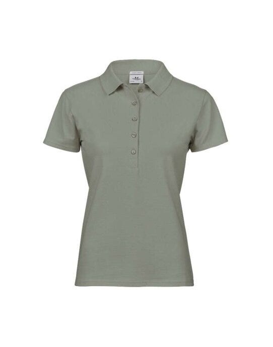 Tee Jays TJ145 Ladies Luxury Stretch Polo - Sage