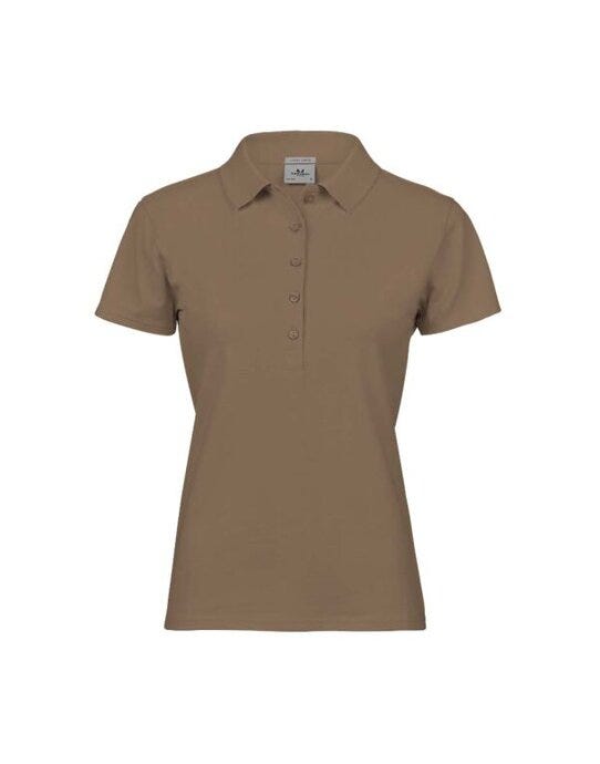 Tee Jays TJ145 Ladies Luxury Stretch Polo - Wood