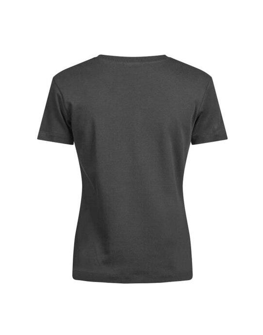 Tee Jays TJ1451 Ladies Pima Cotton Tee - Black