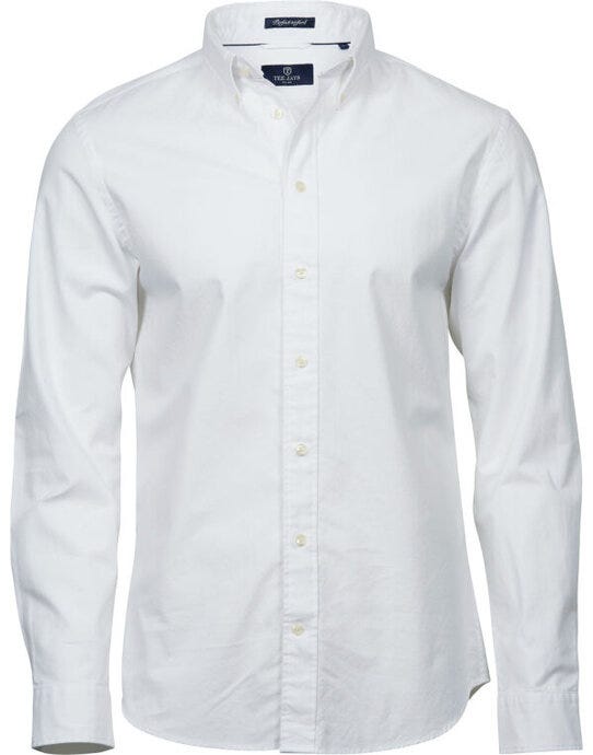 Tee Jays TJ4000 Mens Perfect Oxford Shirt - White