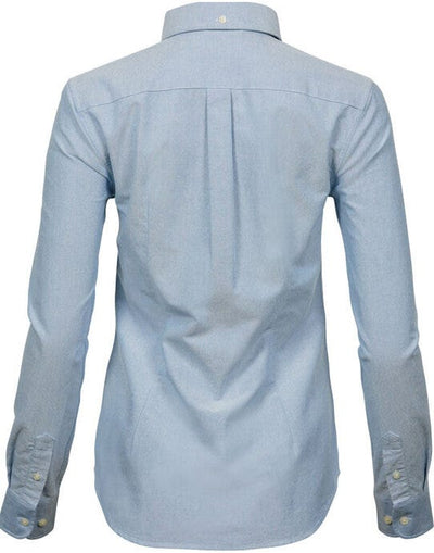 Tee Jays TJ4001 Ladies Perfect Oxford Shirt - Light Blue