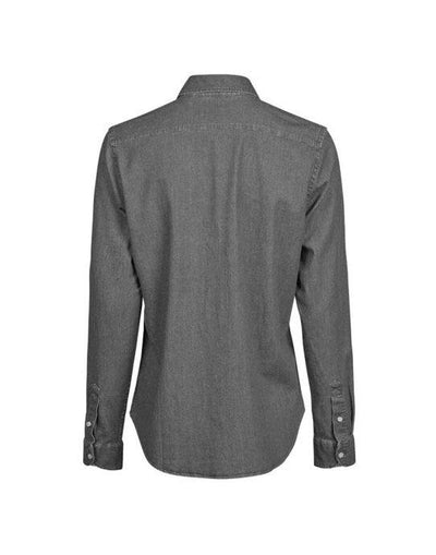 Tee Jays TJ4005 Ladies Denim Shirt - Black Denim