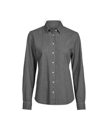 Tee Jays TJ4005 Ladies Denim Shirt - Black Denim