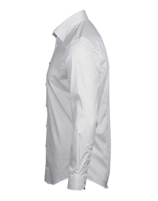 Tee Jays TJ4024 Men's Stretch Luxury Shirt - White